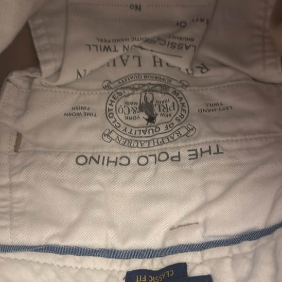 Polo Ralph Lauren men’s chino’s tan size 38/32-Lightly Worn - Picture 3 of 5
